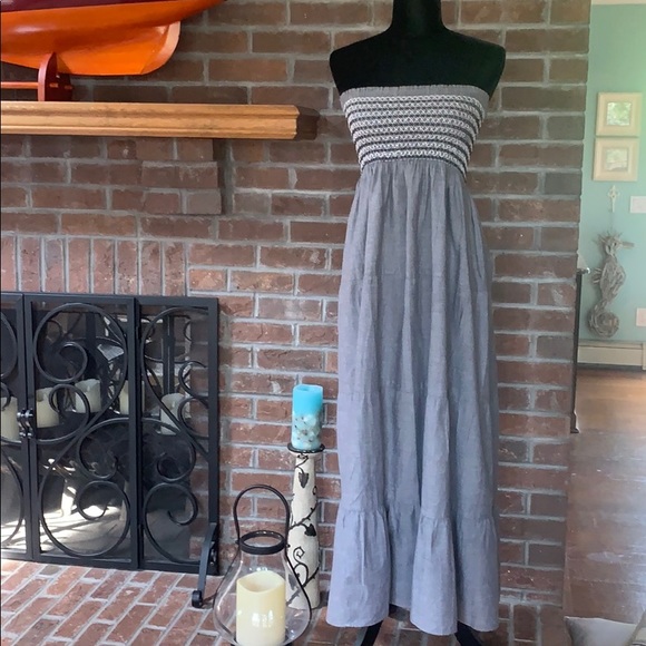 Speed Control Dresses & Skirts - Smocked Top Maxi Dress